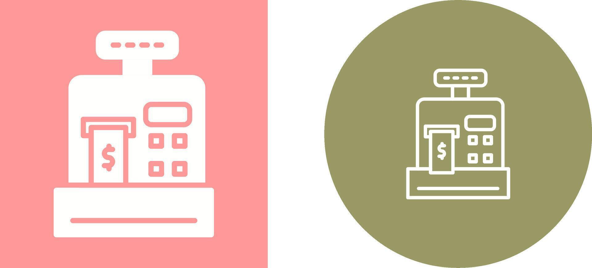 Cash Machine Vector Icon