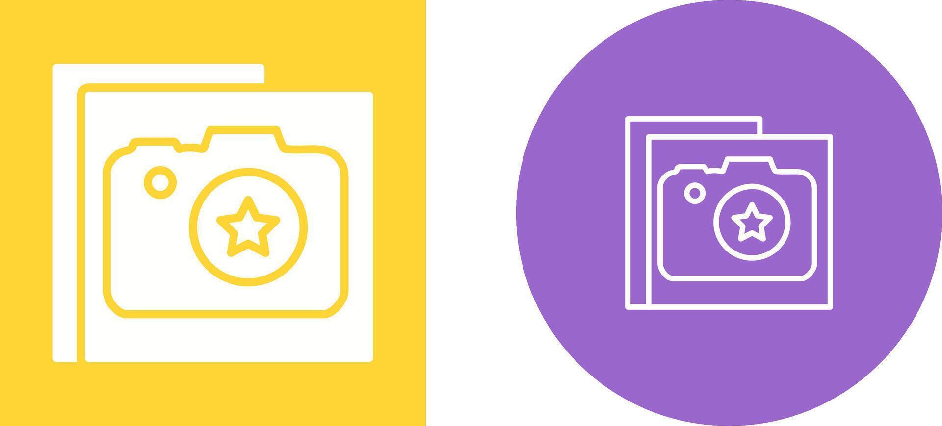 Star Photography Vector Icon