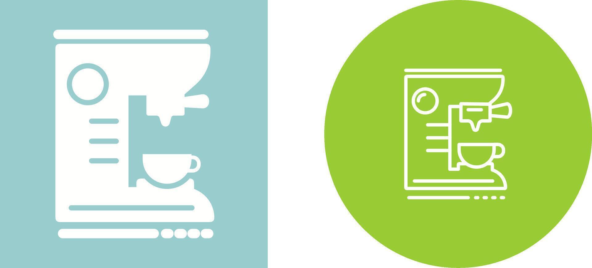 Coffee Machine Vector Icon