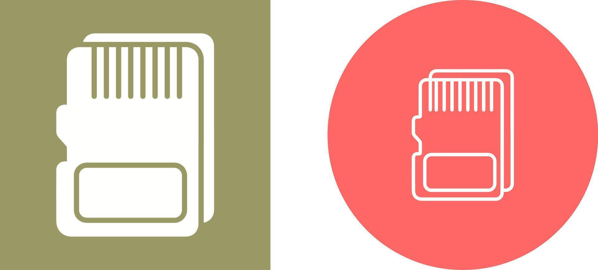 SD Card Vector Icon