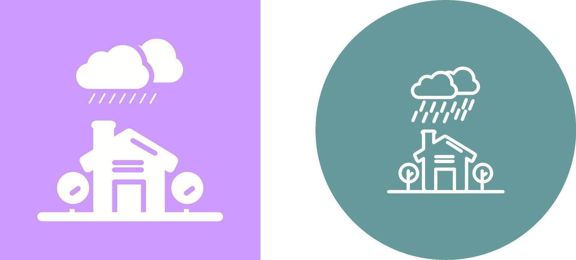 Rain Vector Icon