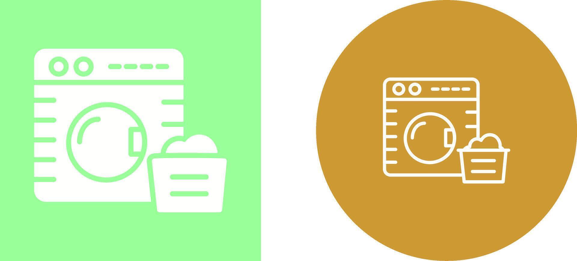 Washing Machine Vector Icon