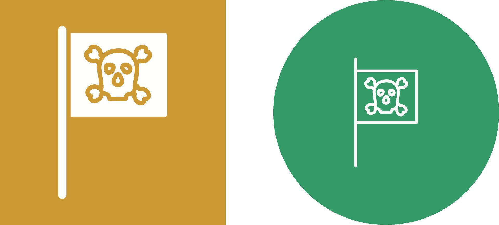 Pirate Flag I Vector Icon