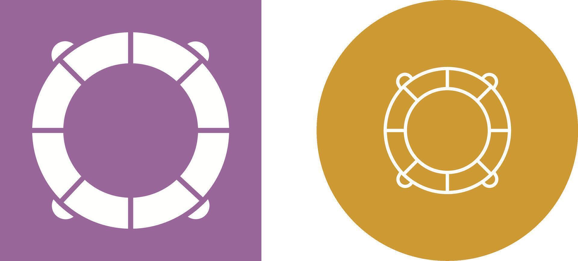 Life Saving Tube Vector Icon