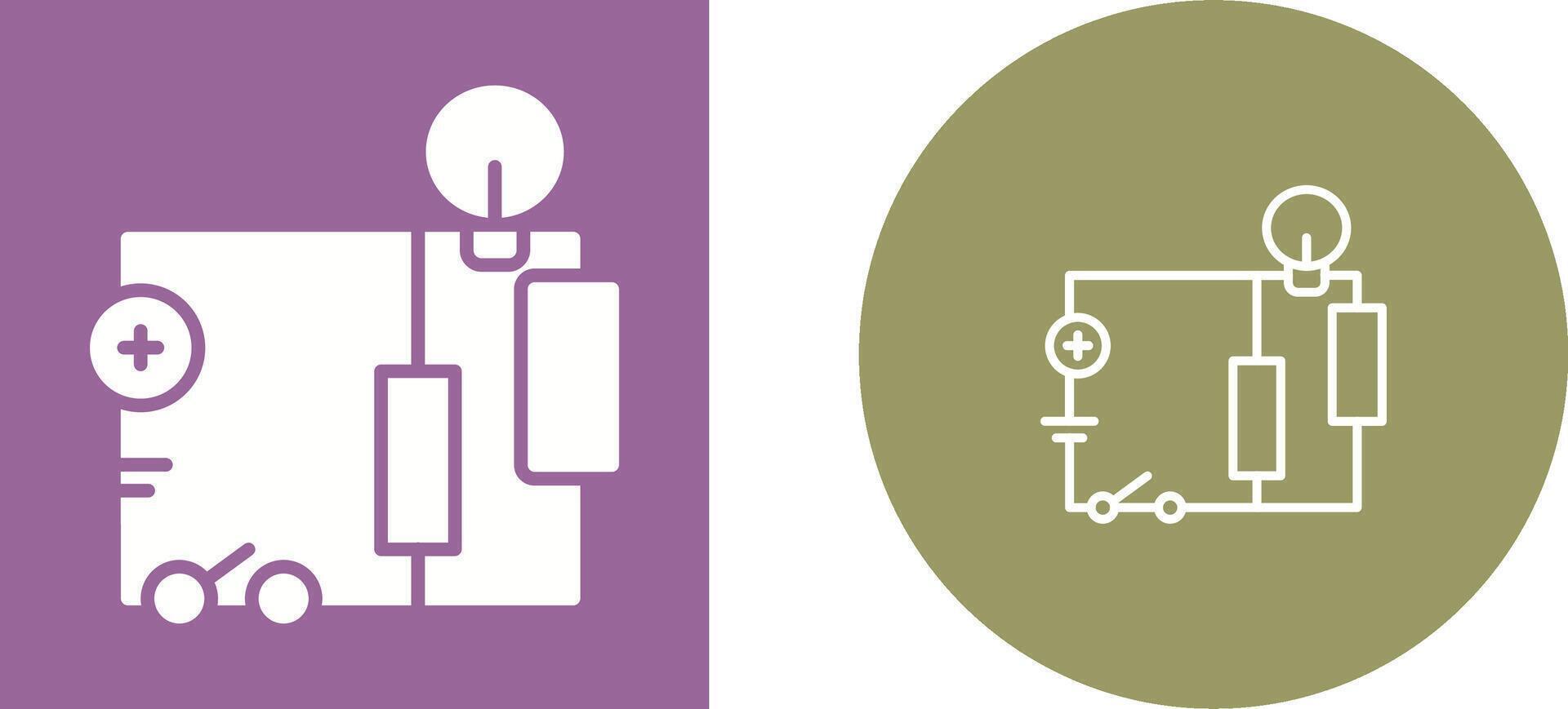 Electrical Circuit Vector Icon