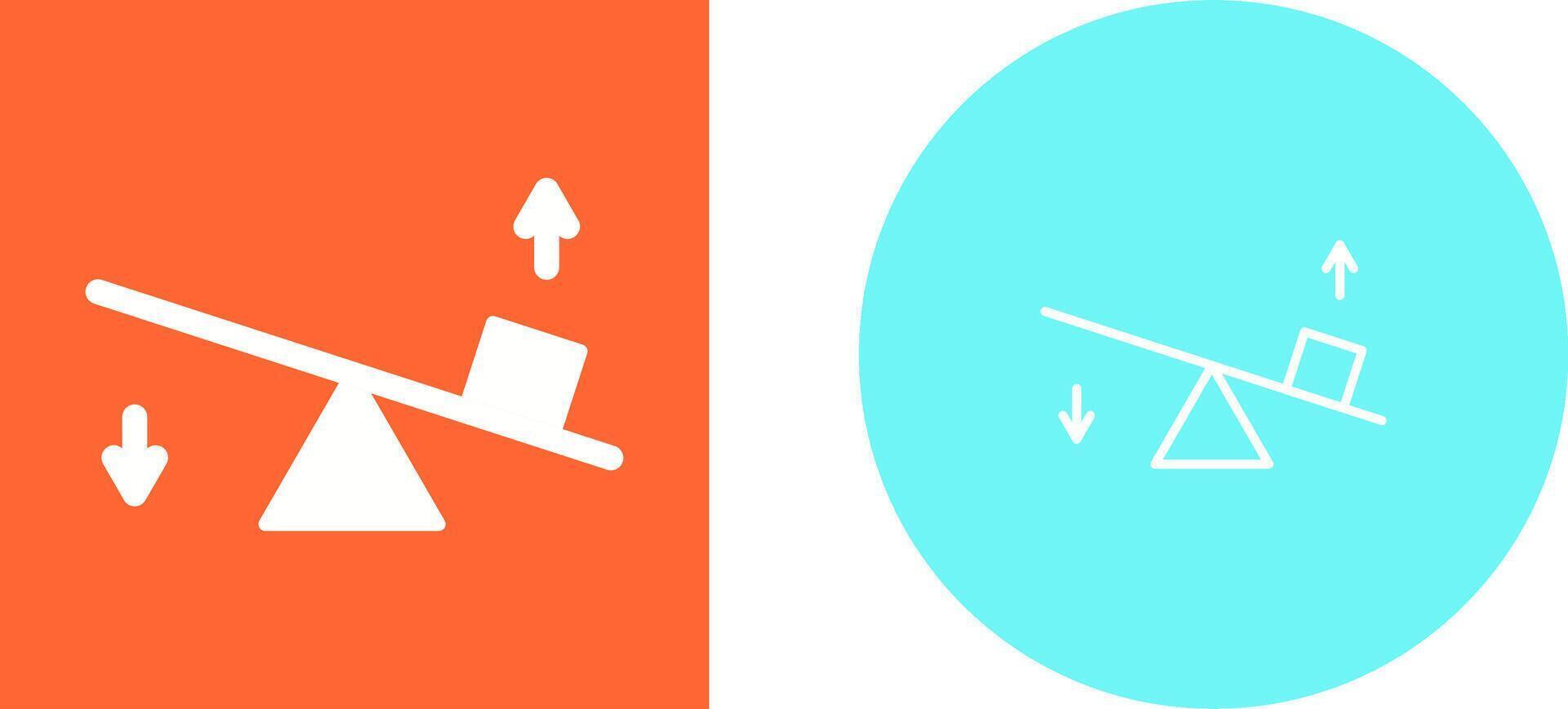Seesaw Vector Icon