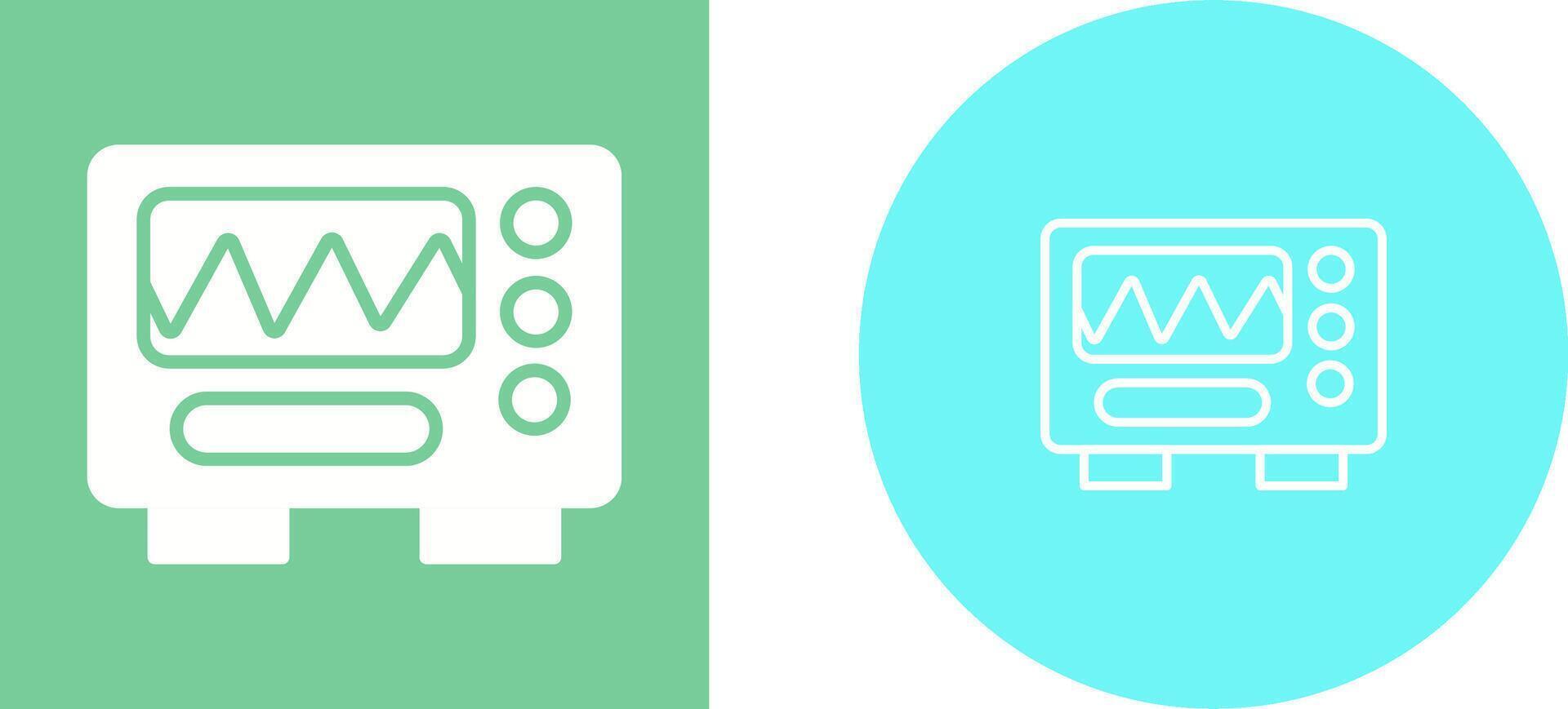 Oscilloscope Vector Icon