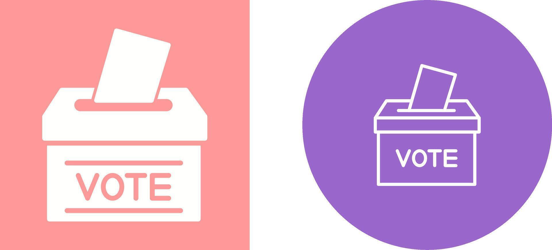 Ballot Vector Icon