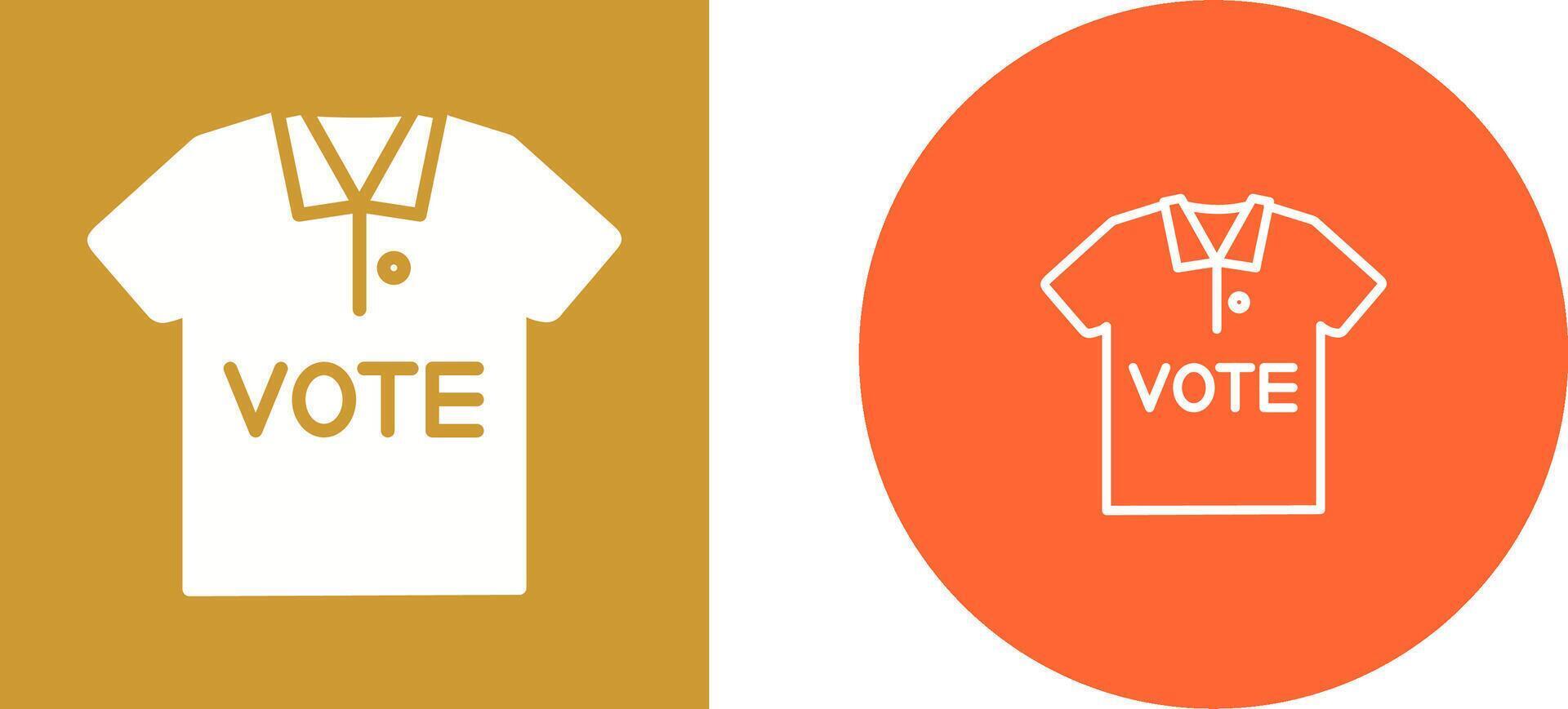 T Shirt Vector Icon