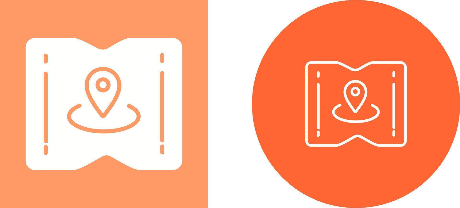 Map and Location Vector Icon