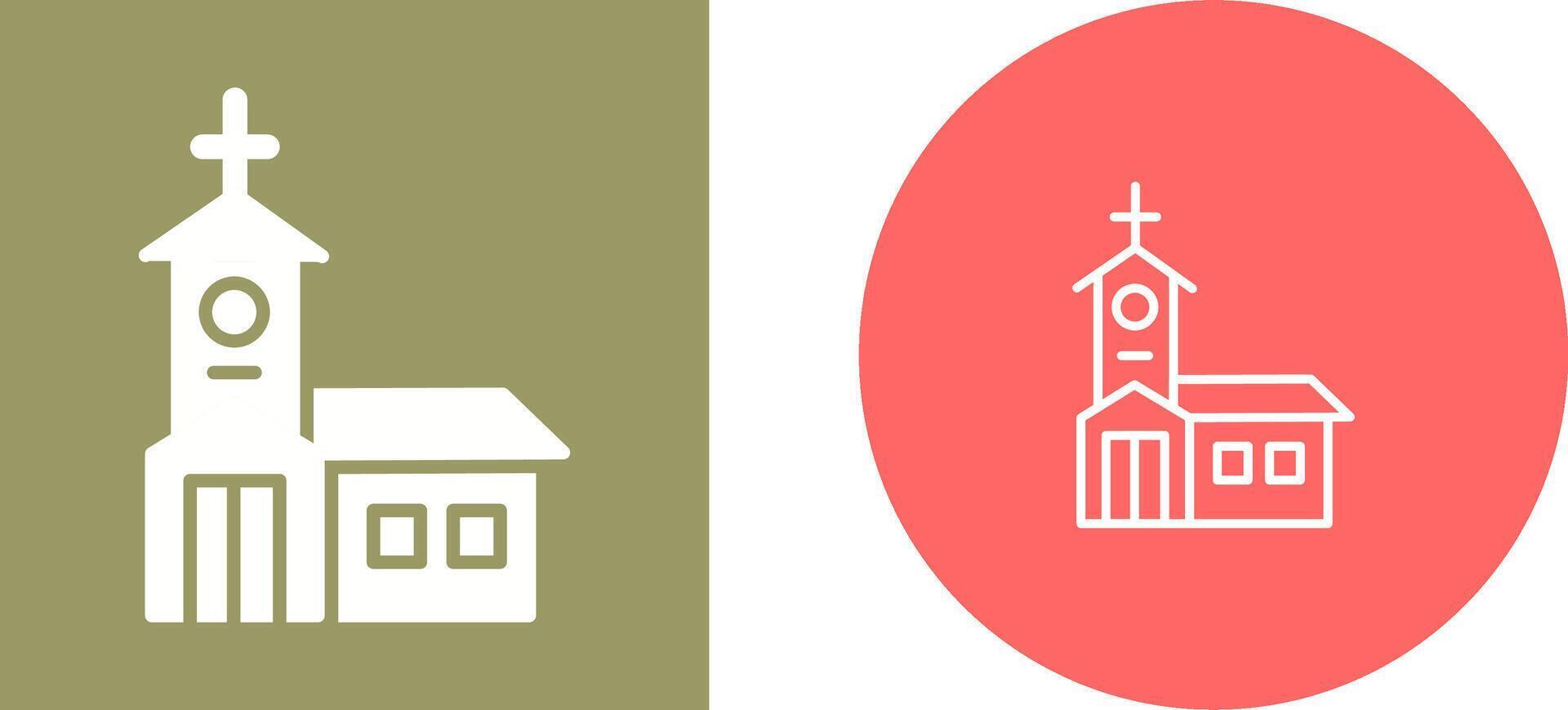 Building Church Vector Icon