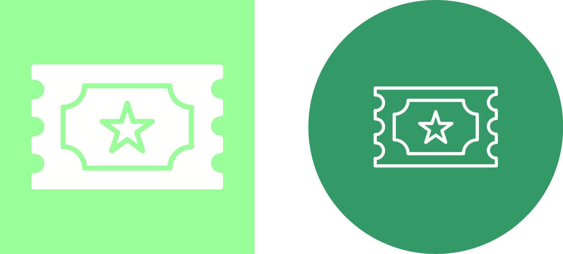 Tickets Vector Icon