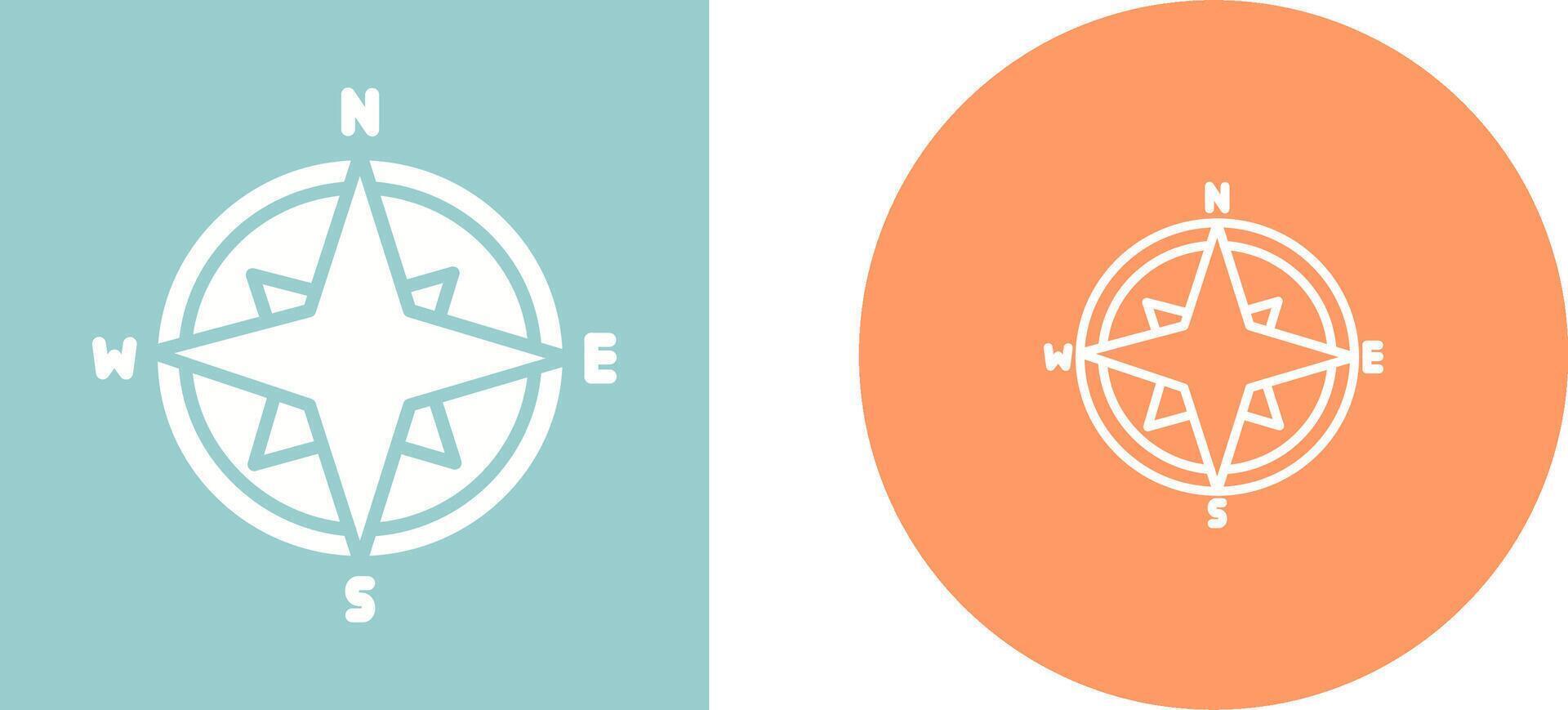 Compass Vector Icon