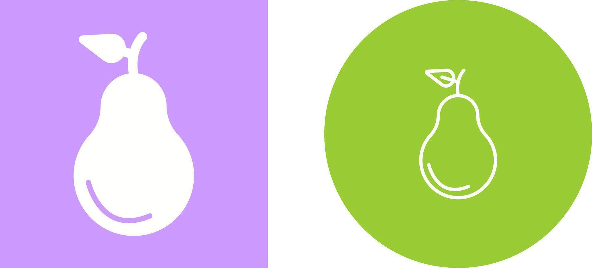 Pear Vector Icon