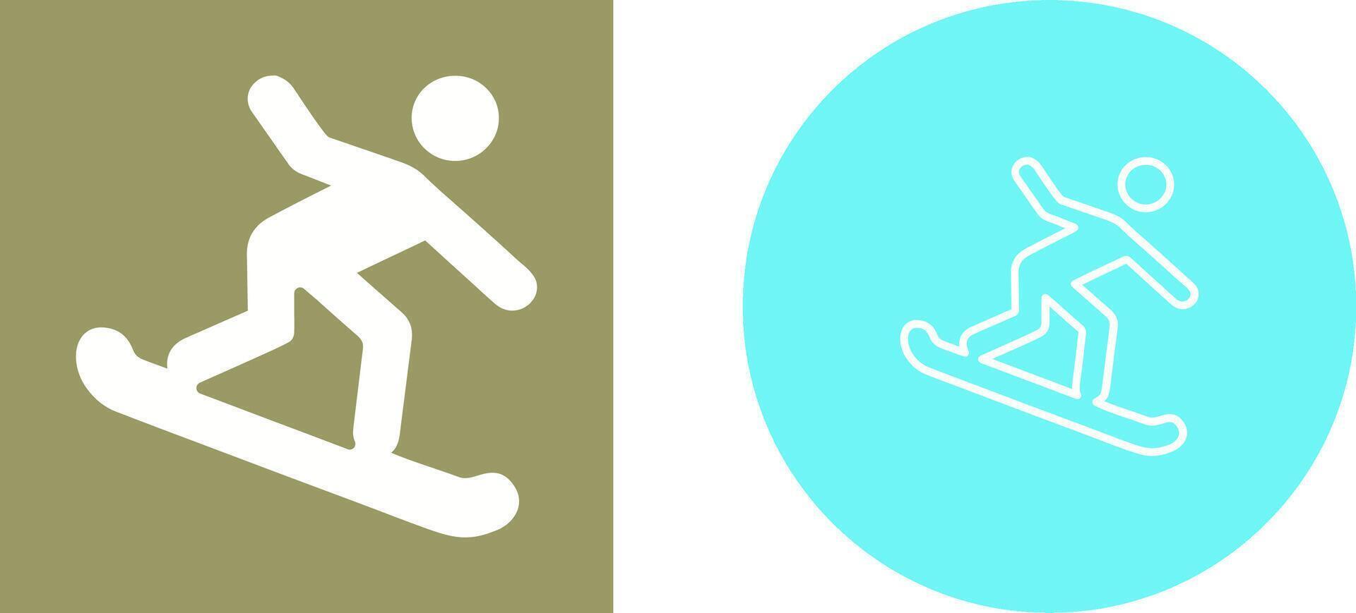 Snowboard Vector Icon