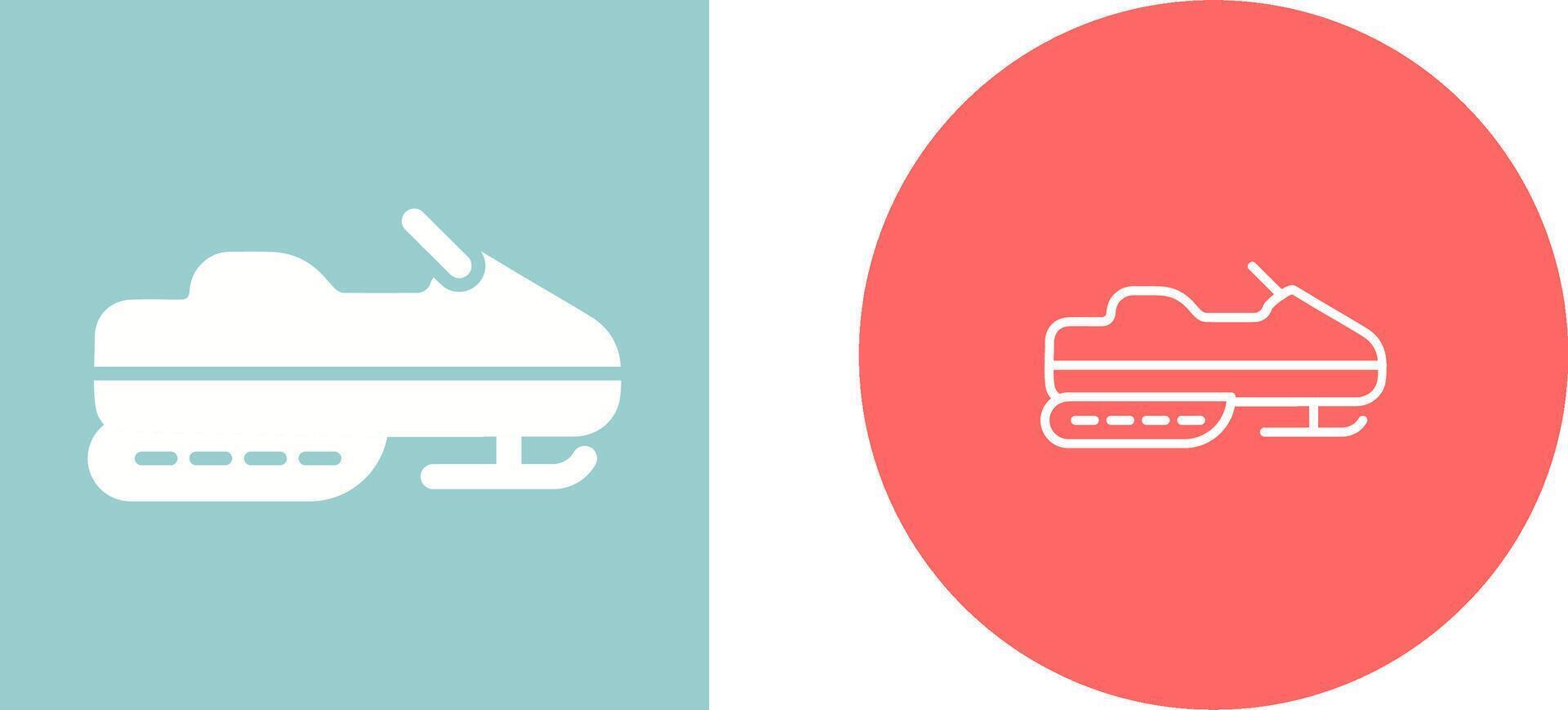 Snowmobile Vector Icon