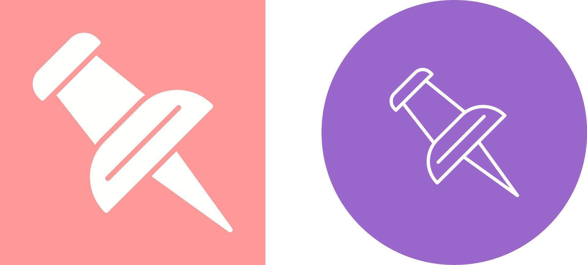 Pin Vector Icon