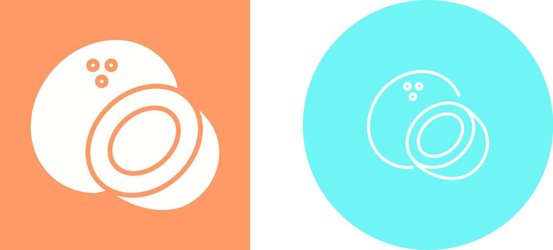 Coconut Vector Icon