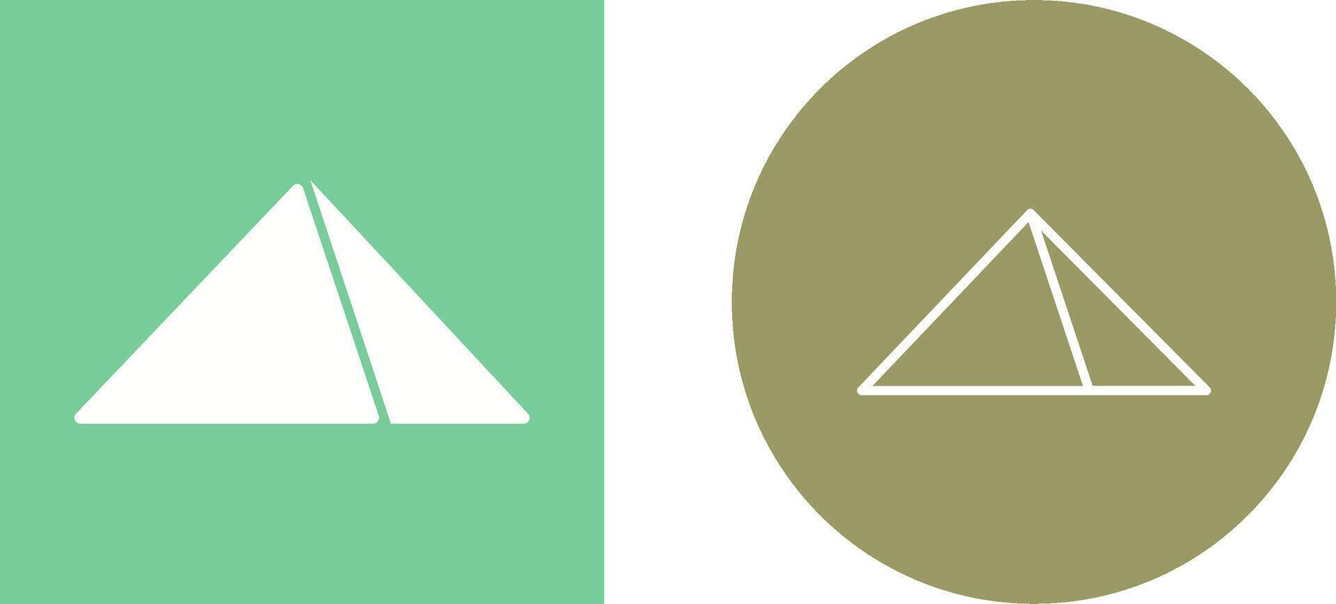 Pyramid Vector Icon