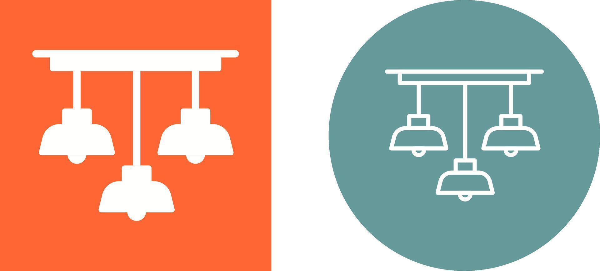 Overhead Light Vector Icon