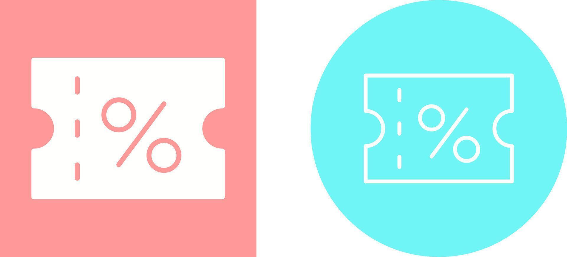 Coupon Vector Icon