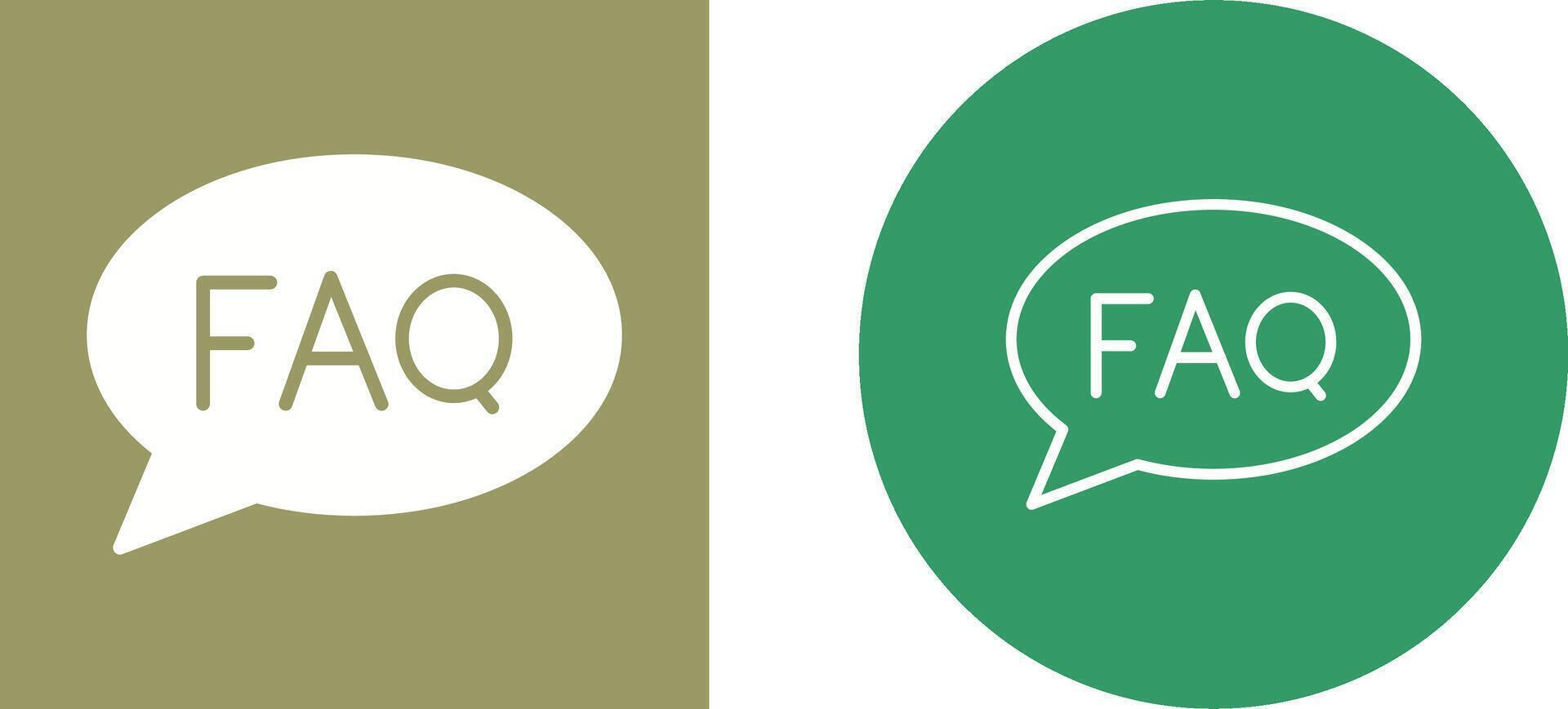 FAQ Vector Icon