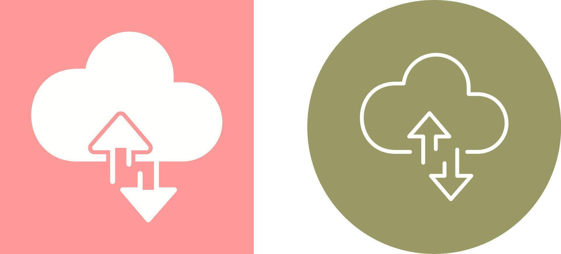 Cloud Computing Vector Icon