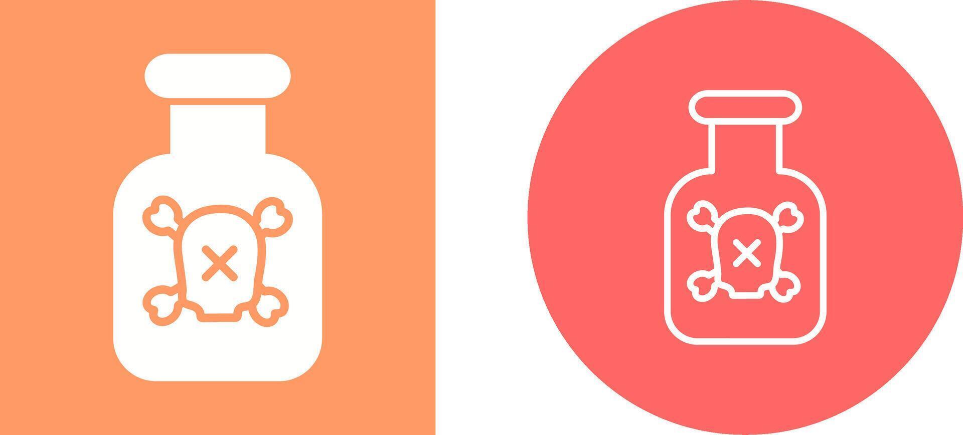 Poison Vector Icon