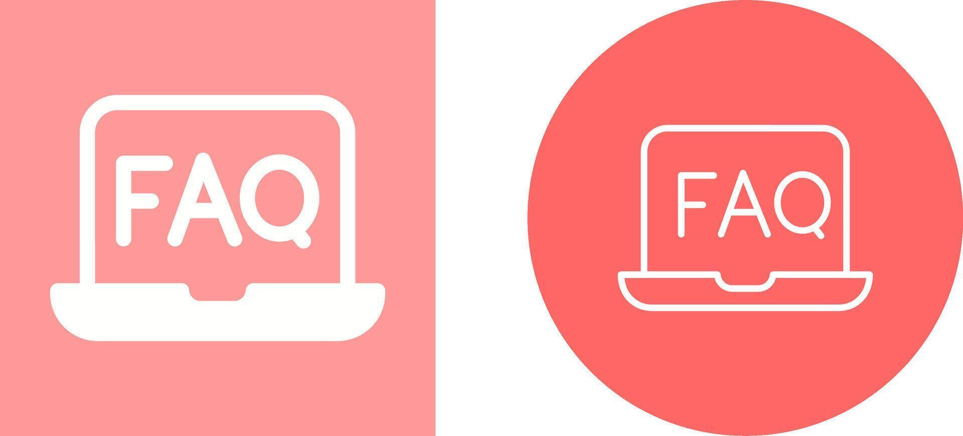 FAQ Vector Icon