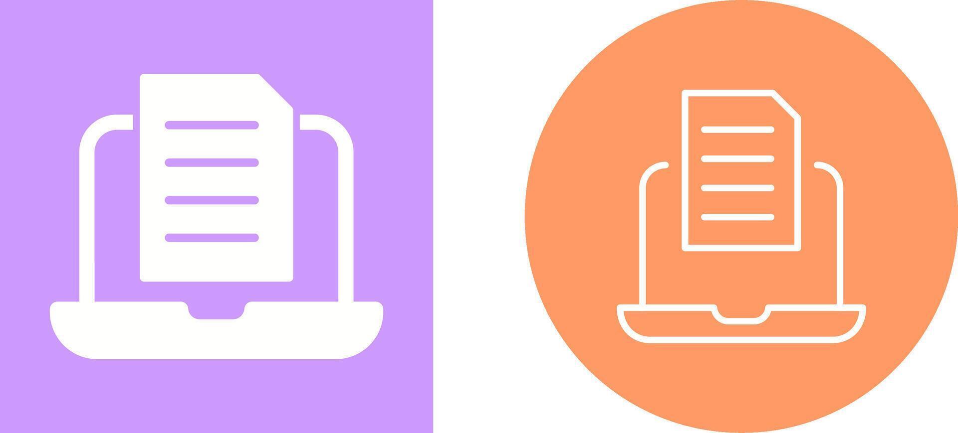 Document Vector Icon
