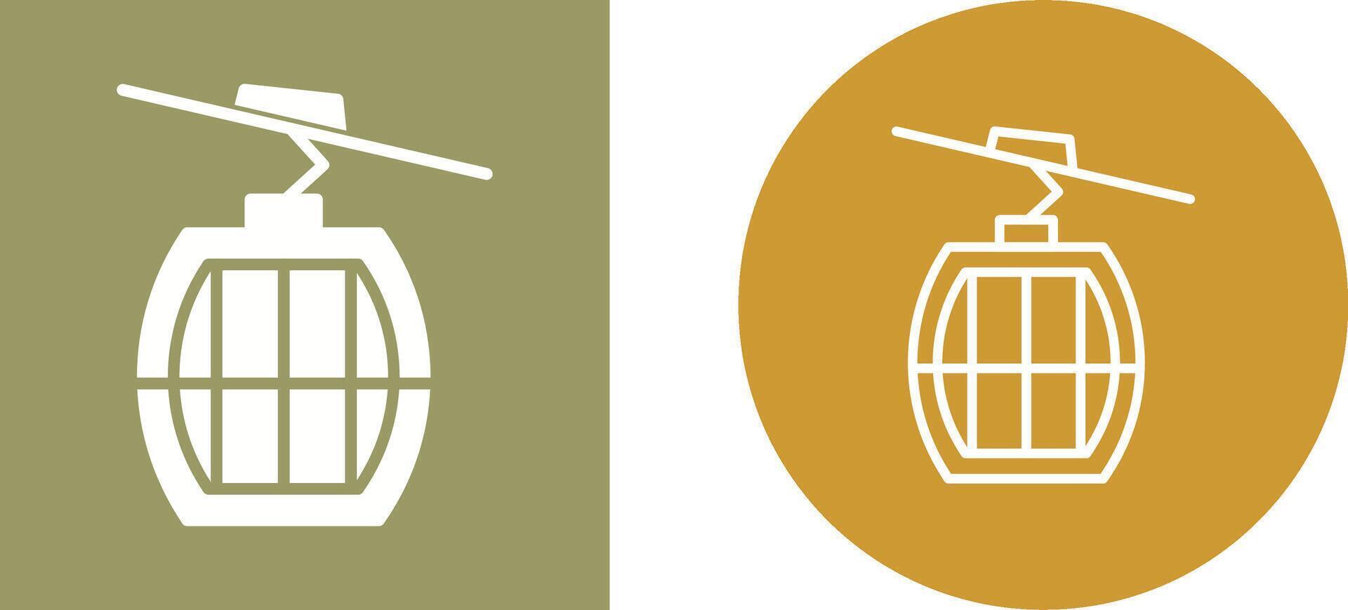 Cable Car Vector Icon