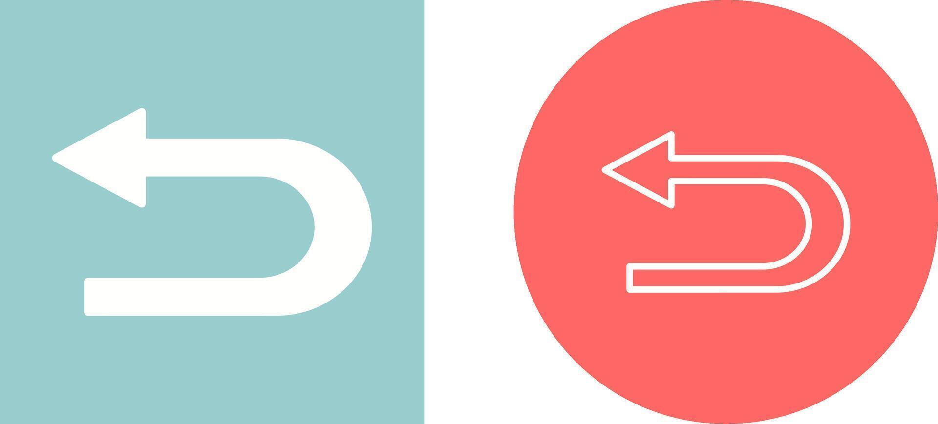Arrow Back Vector Icon