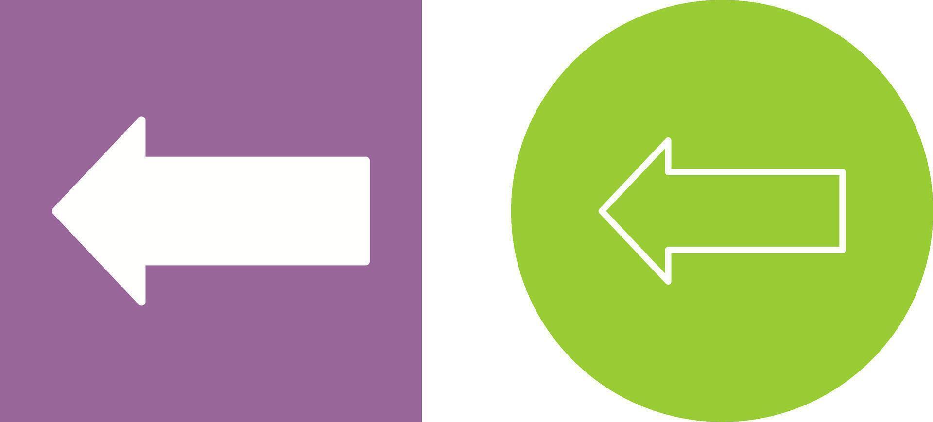 Left Vector Icon