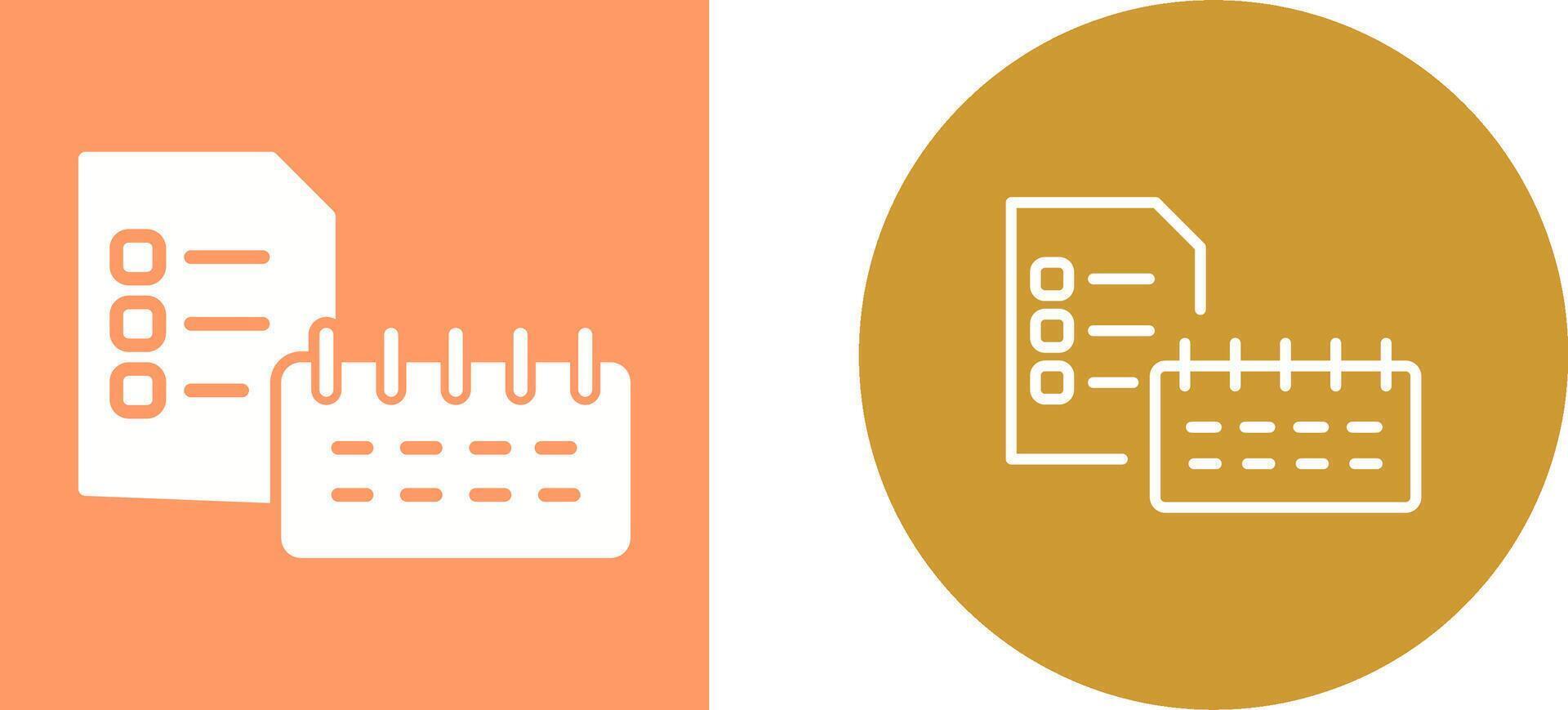 Tasks Vector Icon