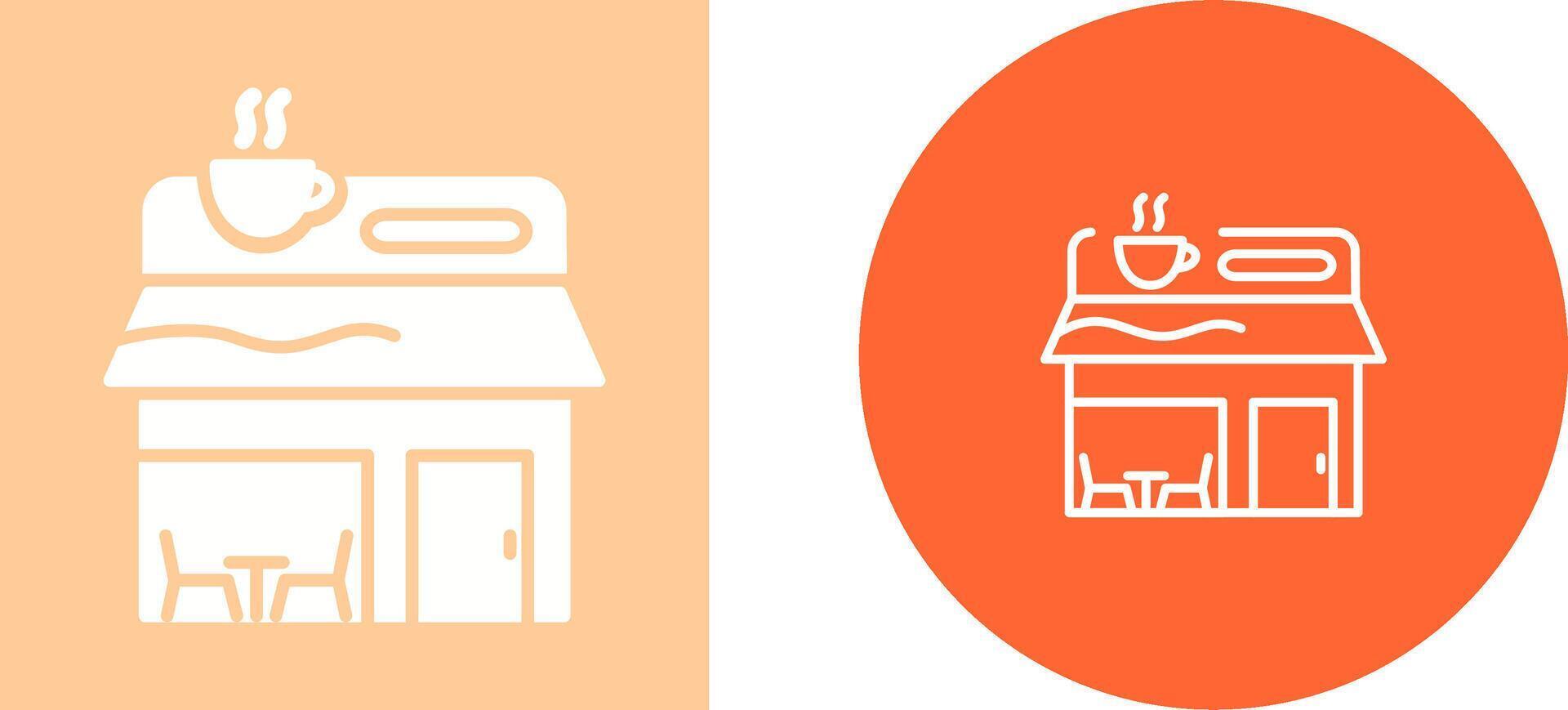 Coffee Shop Vector Icon