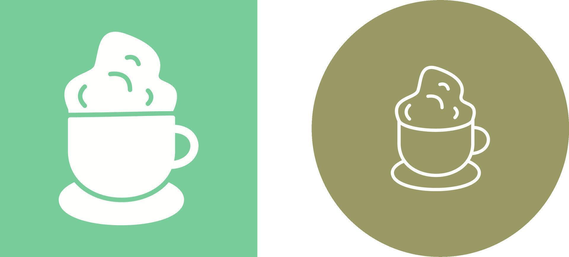 Creamy Coffee Vector Icon