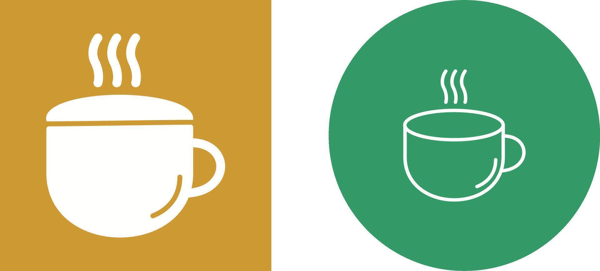 icono de vector de taza de té