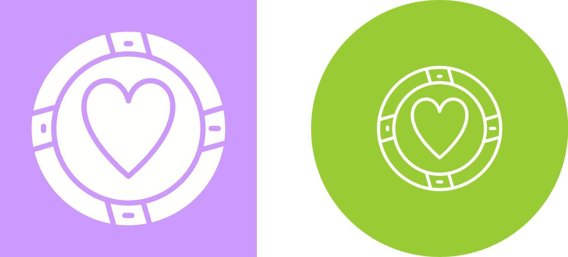 Casino Chips Vector Icon