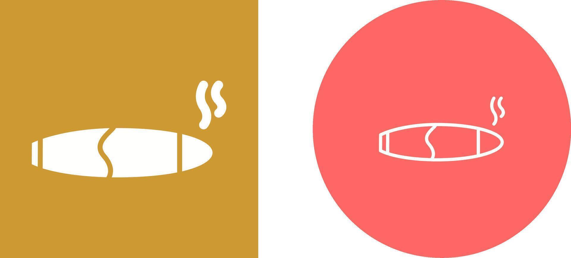 Cigar Vector Icon