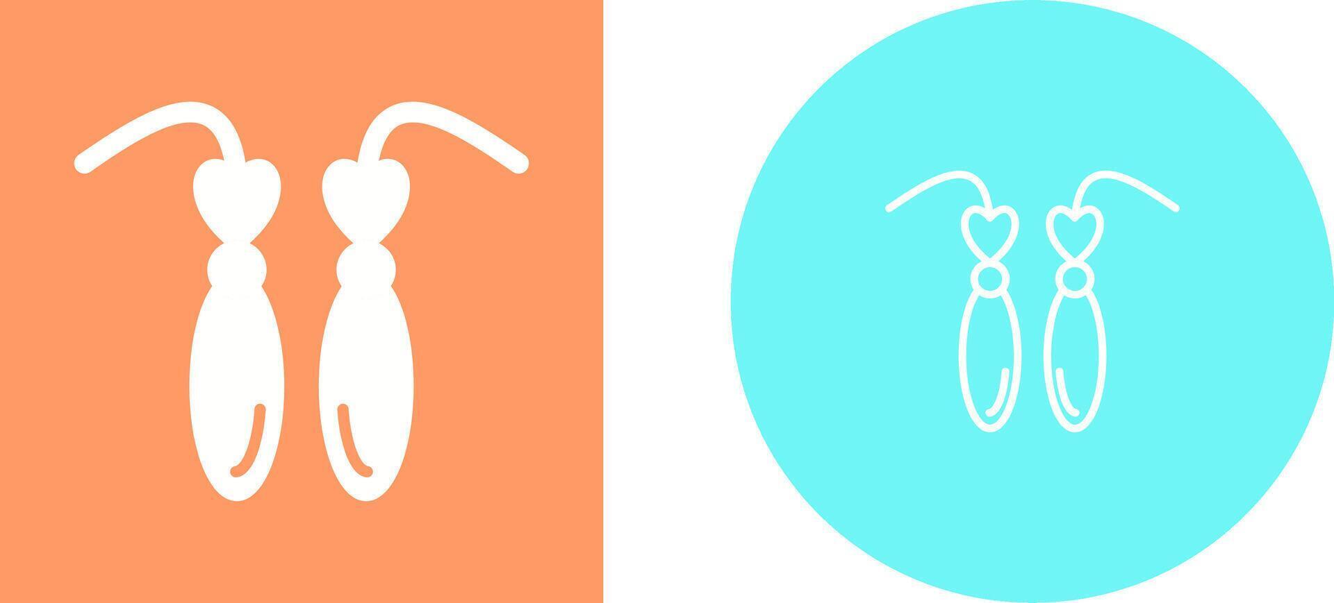 Earrings Vector Icon