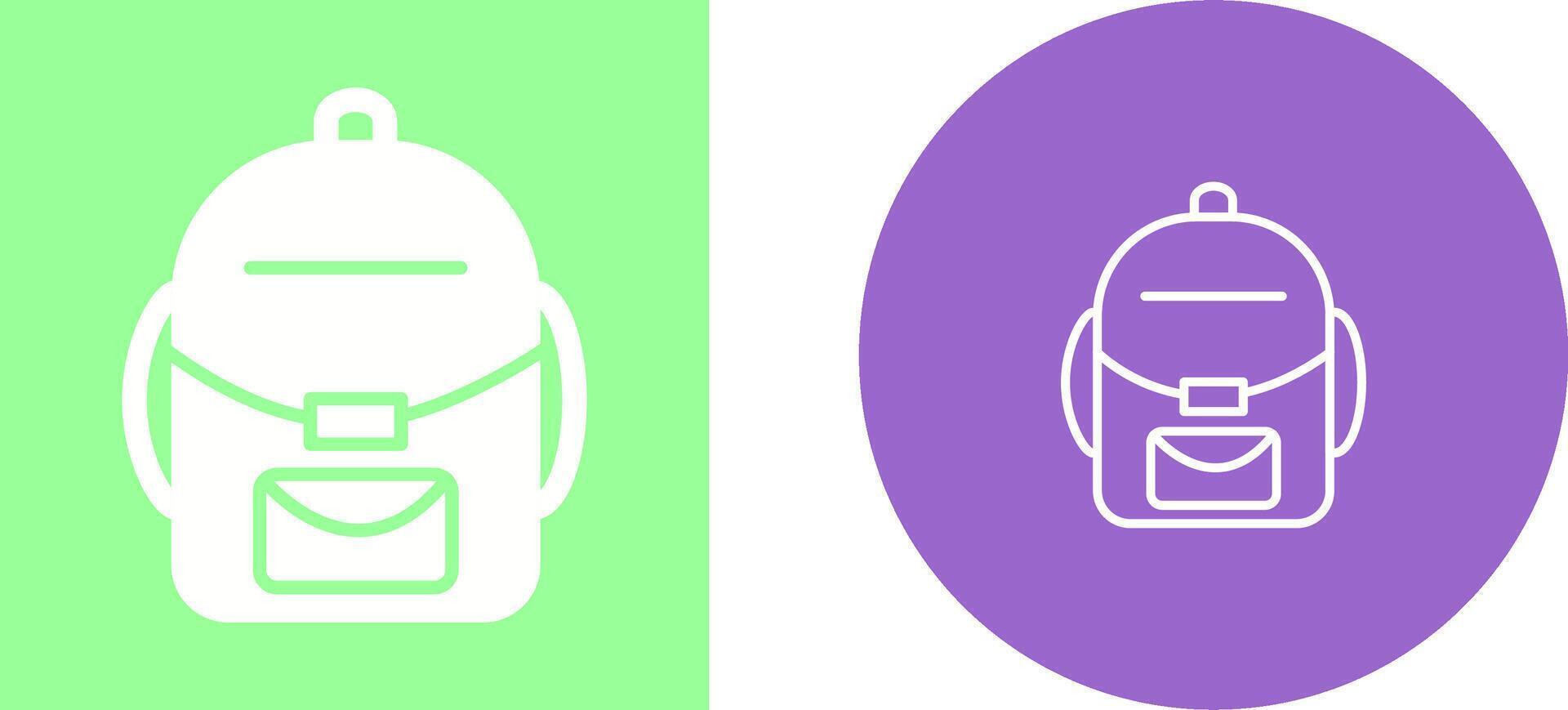 Backpack Vector Icon