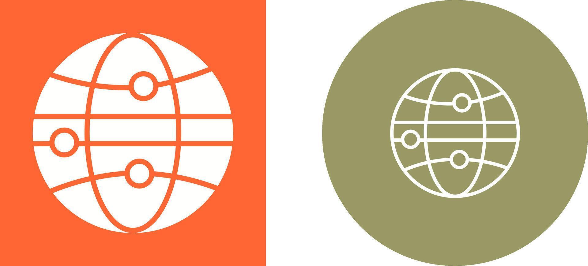 Globe III Vector Icon