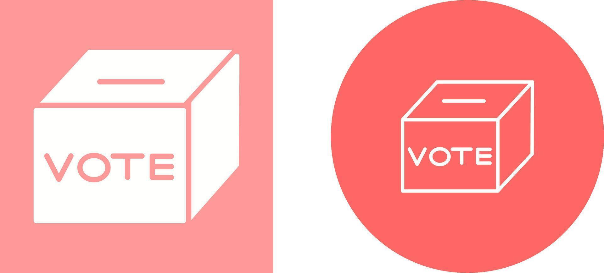 Ballot Box Vector Icon