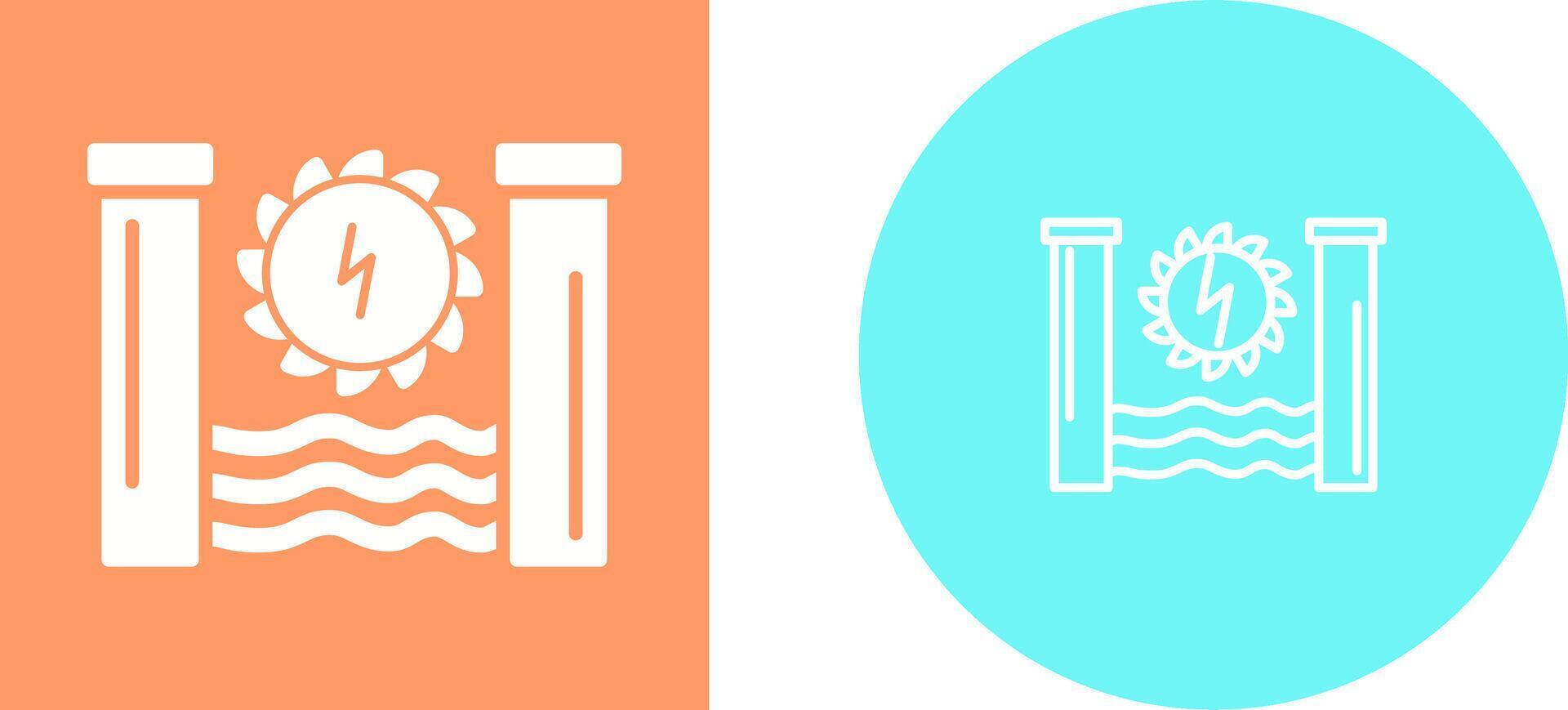 Hydro Power Vector Icon