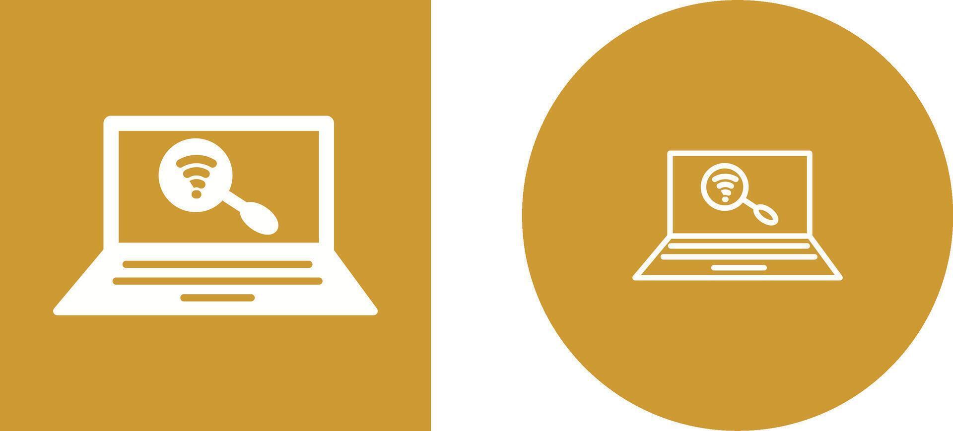 Find on Internet Vector Icon