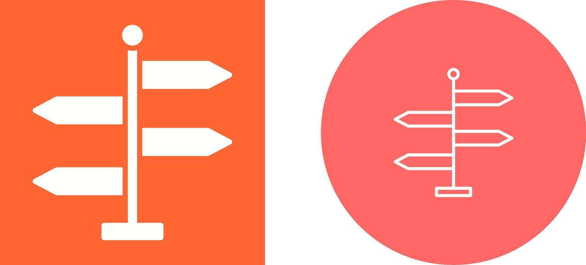 Directions Vector Icon