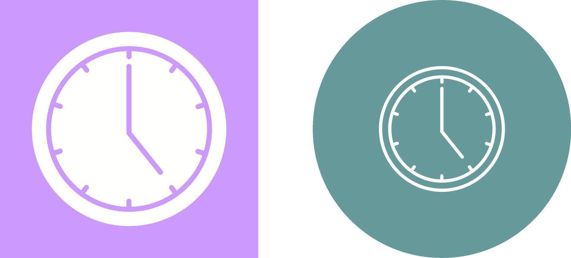 Clock Vector Icon