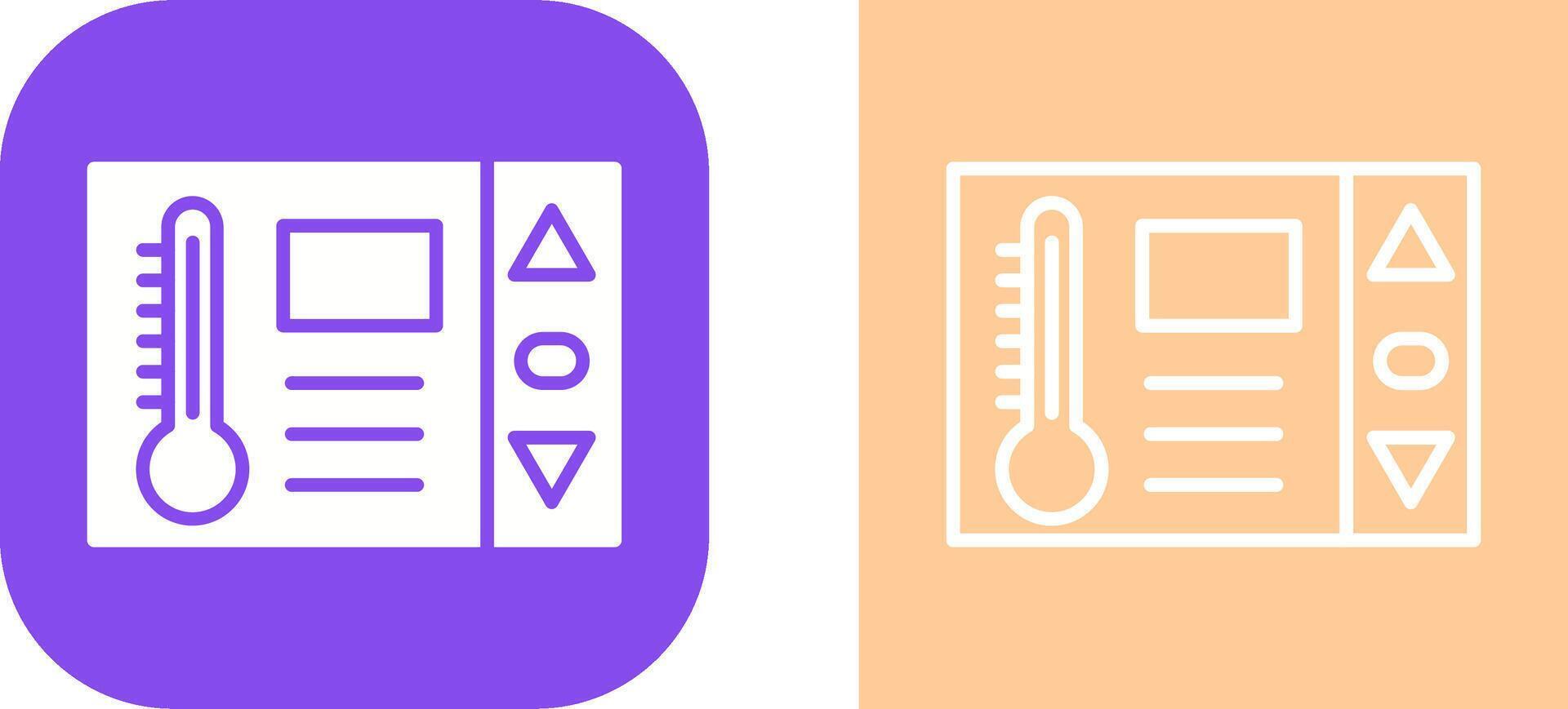 Thermostat Vector Icon