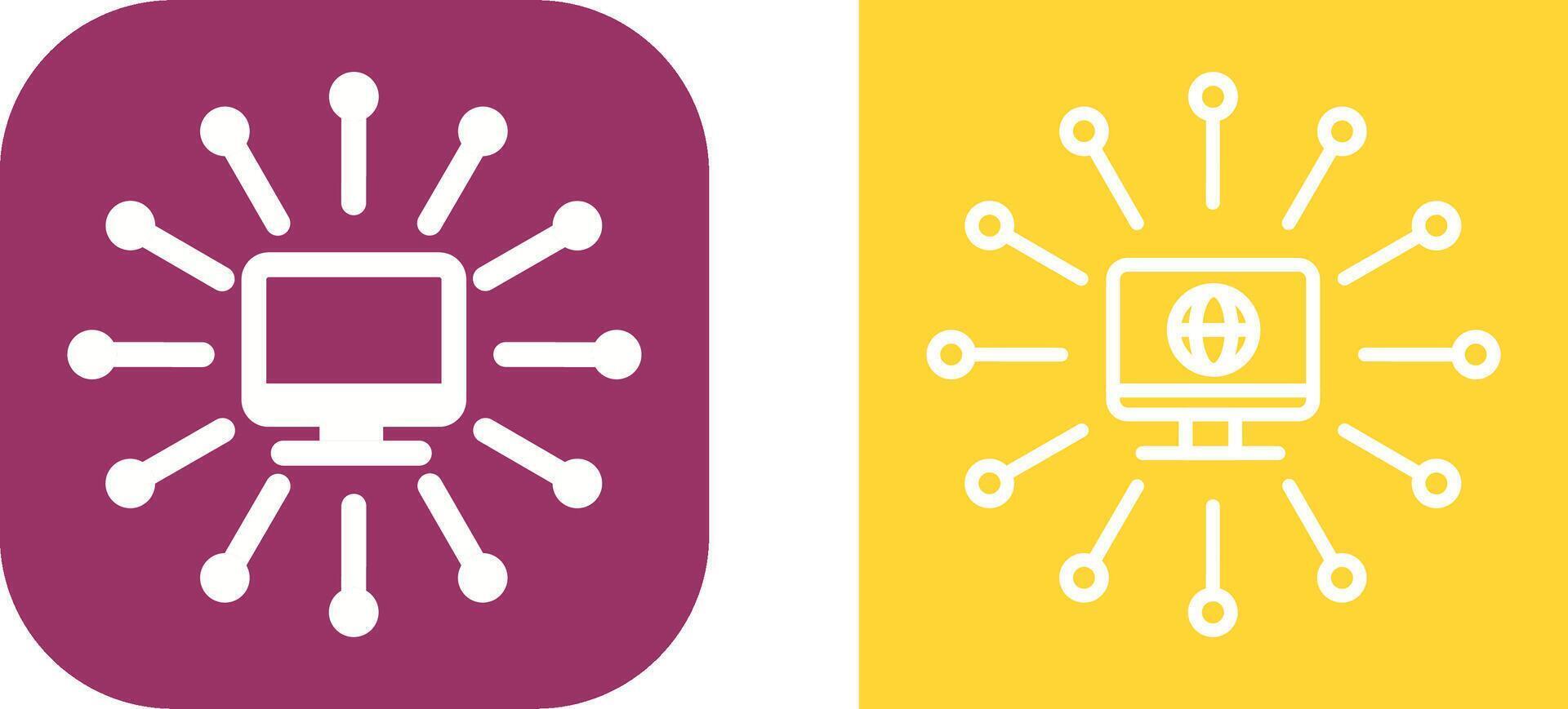 Networks Vector Icon