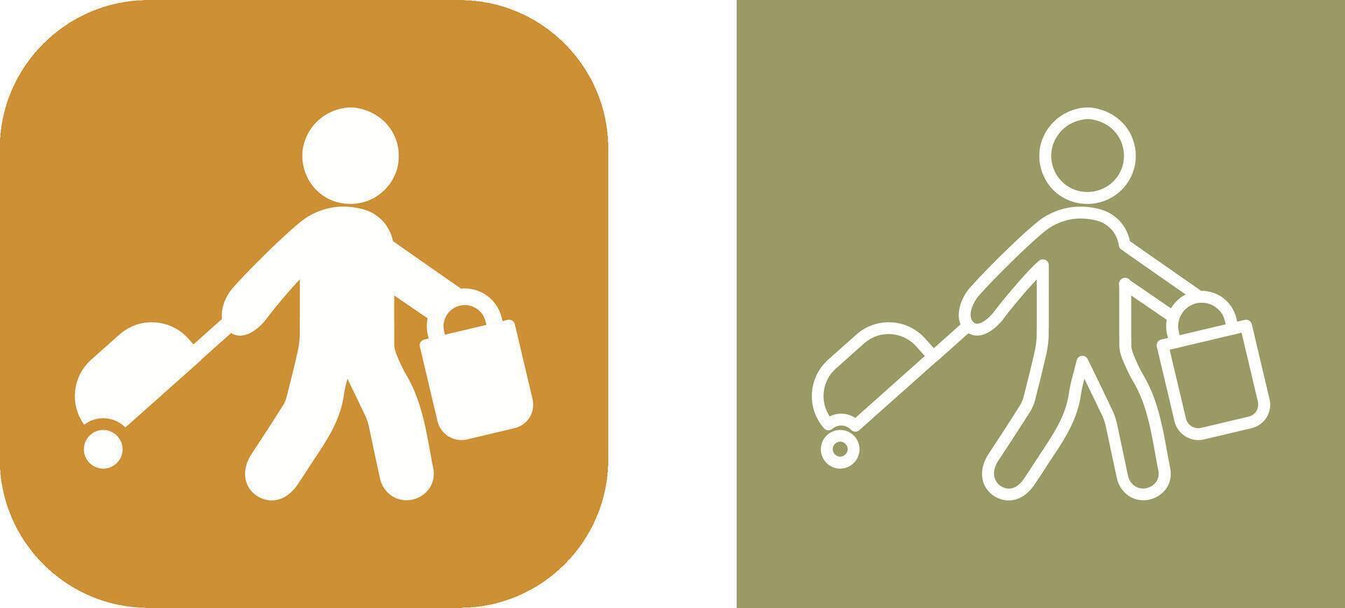 Carrying Bag Vector Icon